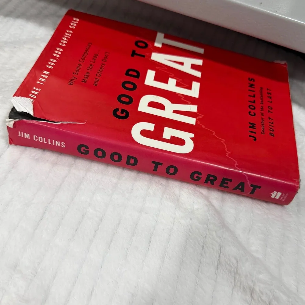 Good to Great by Jim Collins Hardcover Business Management Book 0066620996